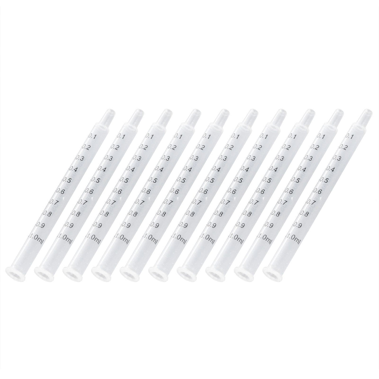 40Pcs Chicken Artificial Insemination Tool Injection Syringe Tube Poultry Farming Accessory
