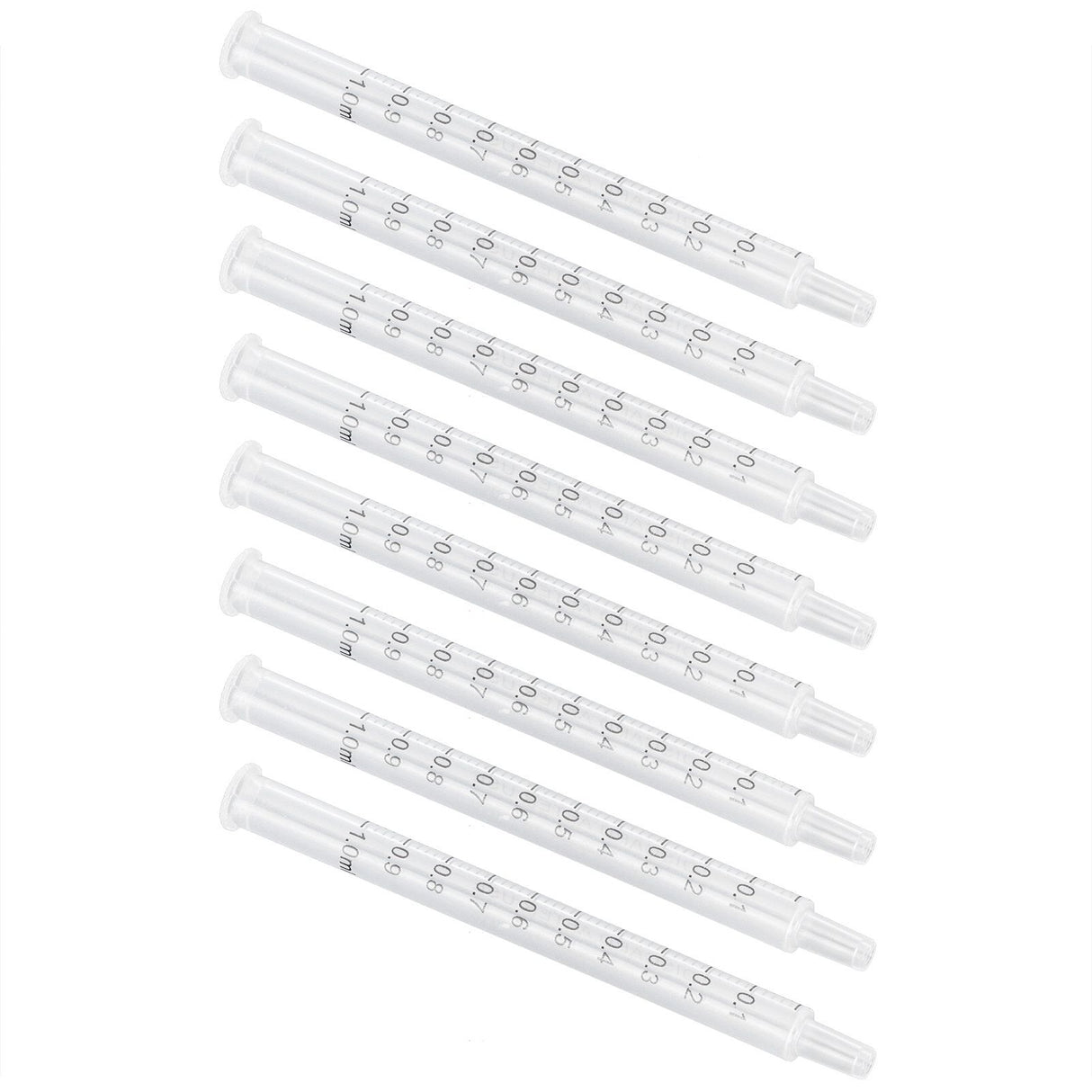 40Pcs Chicken Artificial Insemination Tool Injection Syringe Tube Poultry Farming Accessory