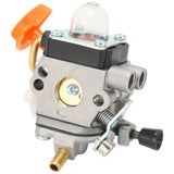 Carburetor Fit for Stihl FS87 FS90 FS100 FS110 HT100 HT101 HL100 HL90 FC95 FC90 FC110 FC100 KM90 - Close-Up Angle