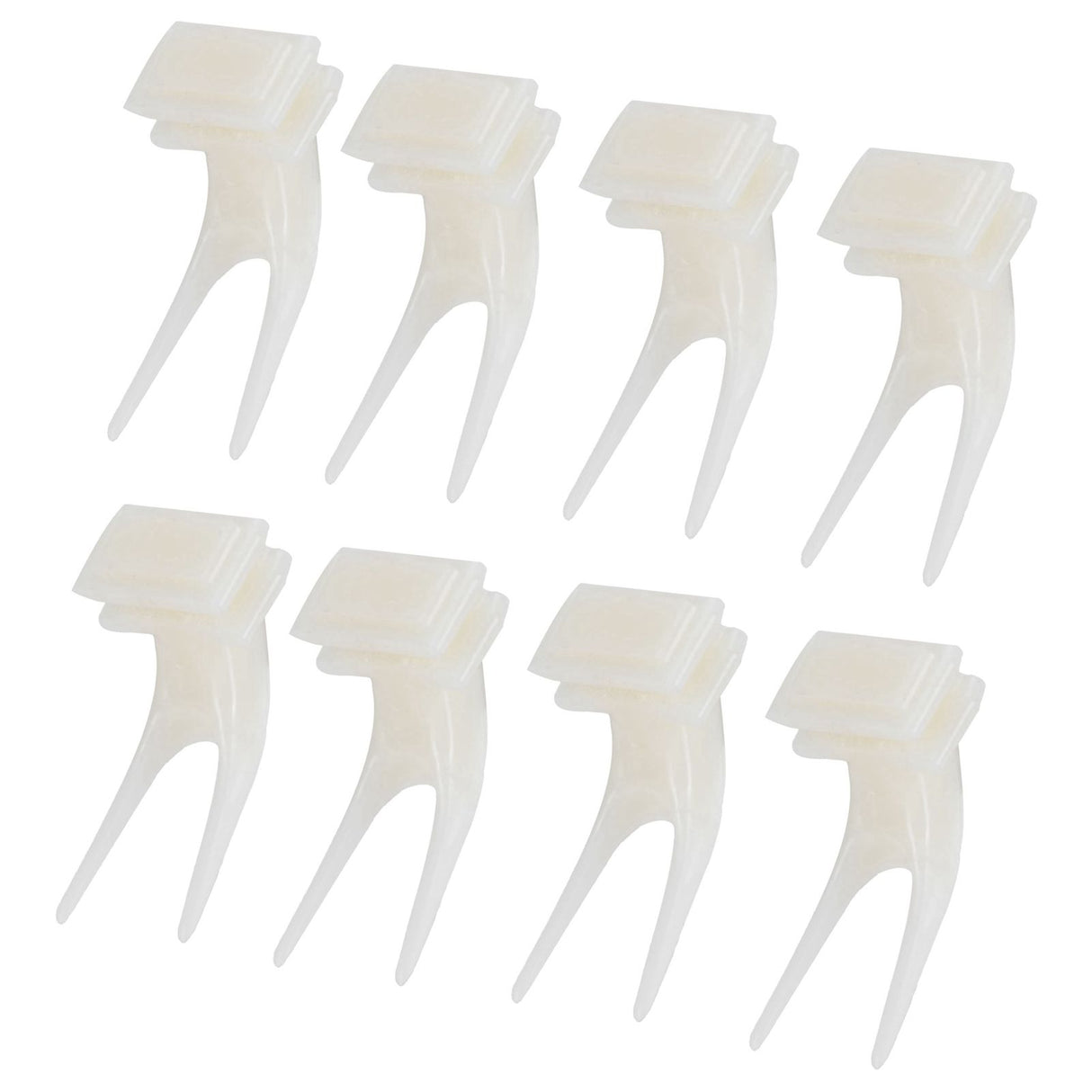 20Pcs Plastic Bird Fruit Fork Lightweight Pet Parrots Toy Bird Supplies Convenient Feeder