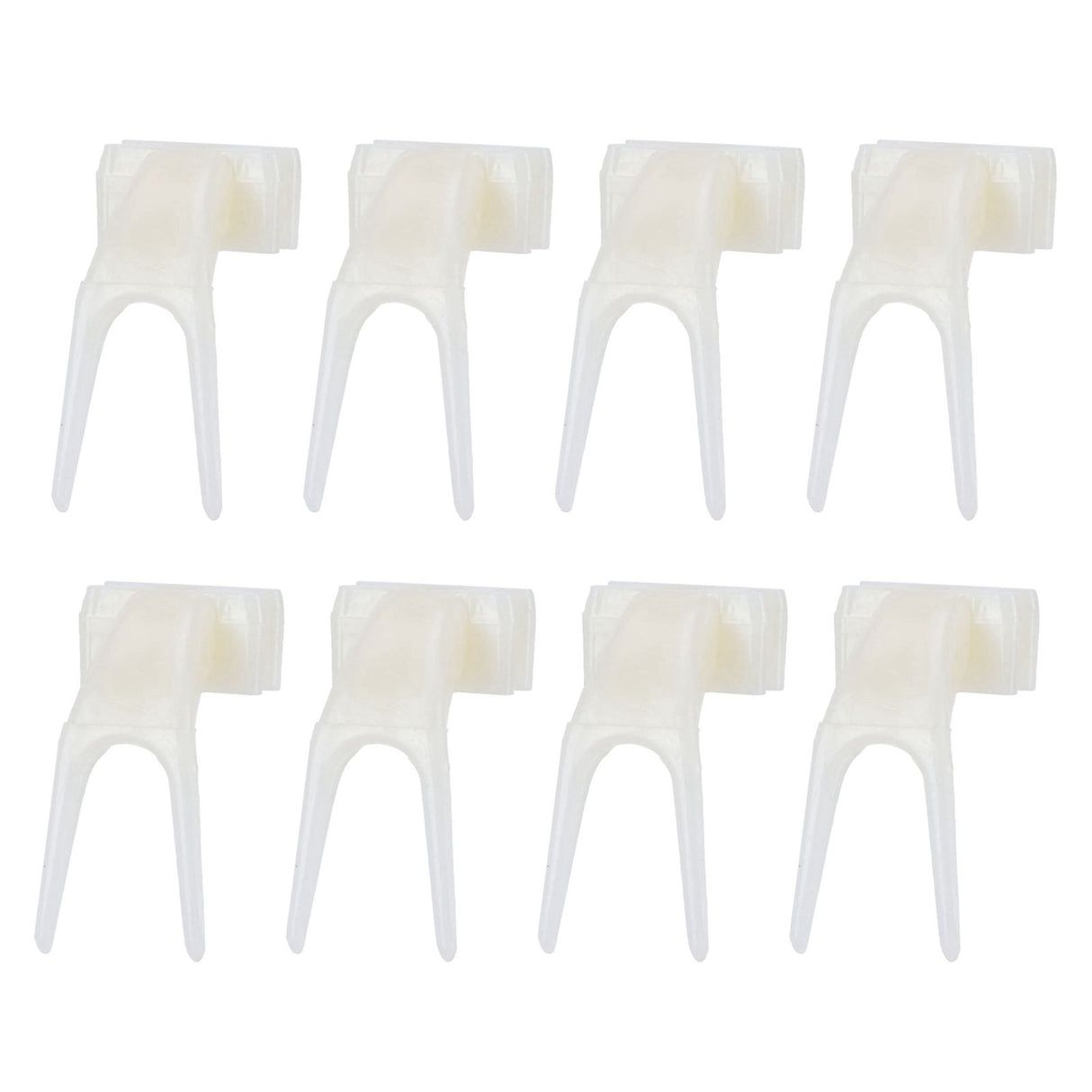 20Pcs Plastic Bird Fruit Fork Lightweight Pet Parrots Toy Bird Supplies Convenient Feeder