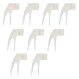 20Pcs Plastic Bird Fruit Fork Lightweight Pet Parrots Toy Bird Supplies Convenient Feeder