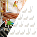 20Pcs Plastic Bird Fruit Fork Lightweight Pet Parrots Toy Bird Supplies Convenient Feeder - Extra Image