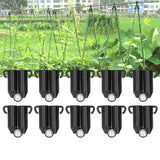 10PCS BFork Connecting Joint Gardening Stakes Climbing Plant Supports Connectors(11mm Inner Diameter )