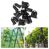 10PCS BFork Connecting Joint Gardening Stakes Climbing Plant Supports Connectors(16mm Inner Diameter )