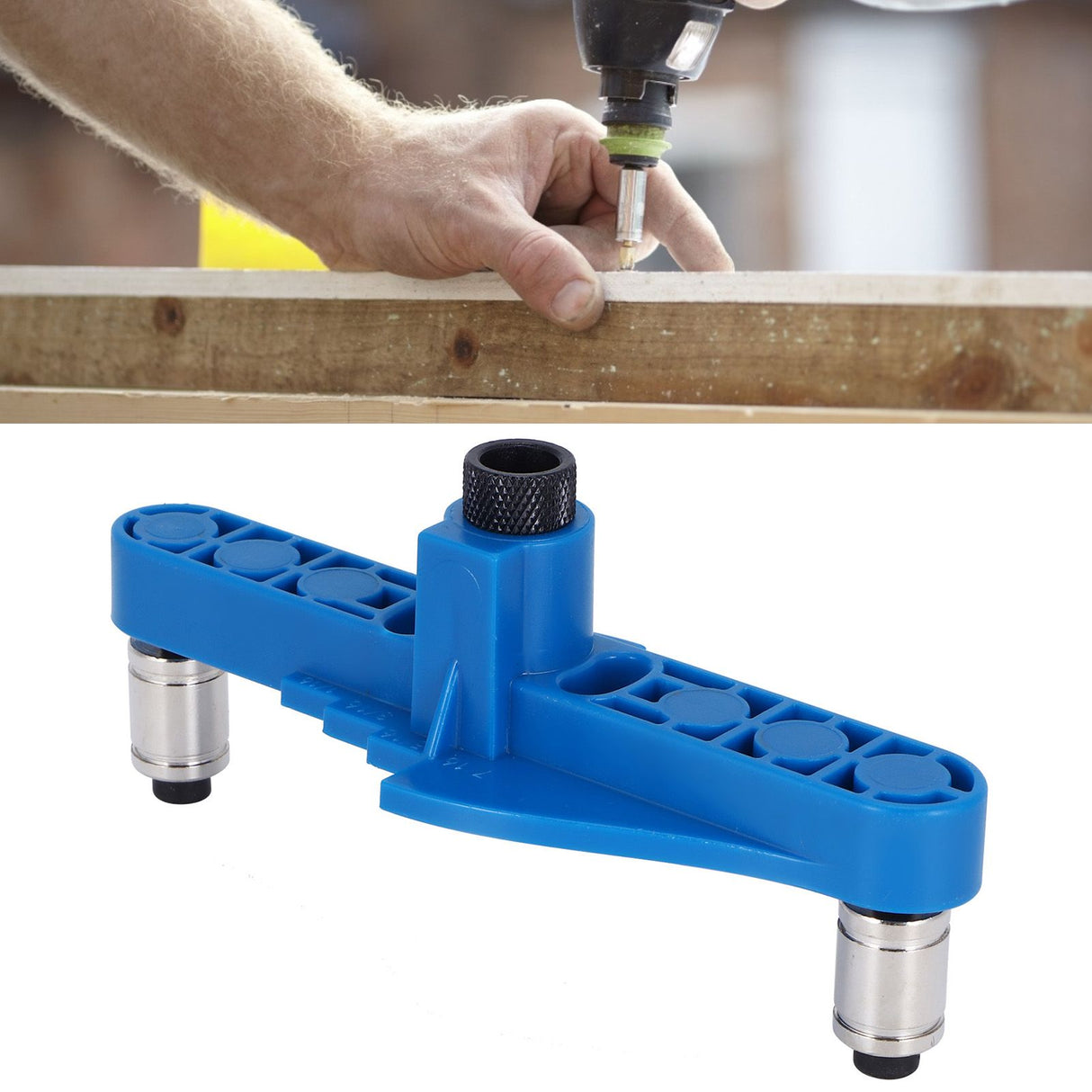 Dowel Jig Center Scriber Line Offset Systerm for Woodworking Drilling and Marking Tool