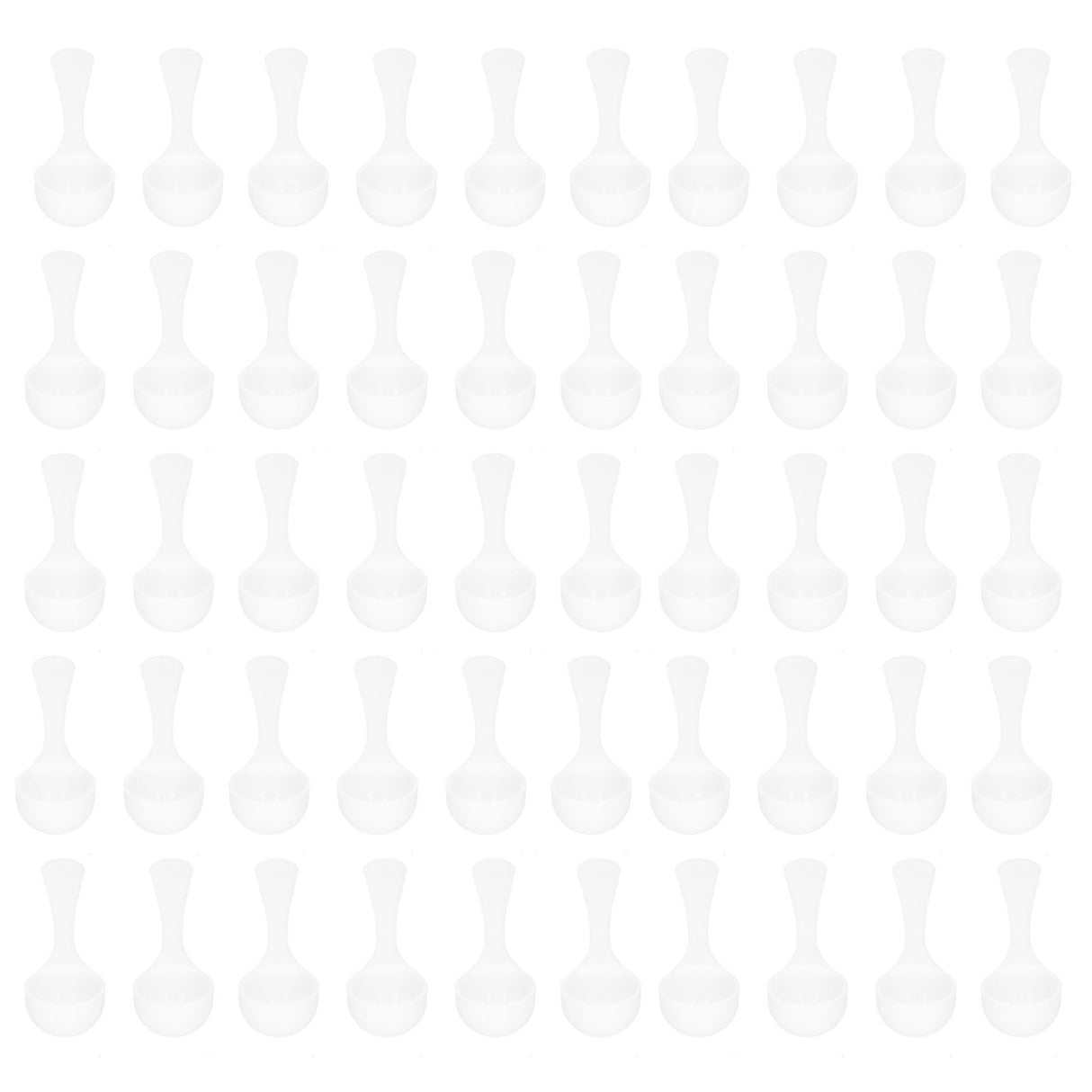 50PCS 5 ml Plastic Measuring Spoon Medicine Powder Fertilizer Scoop Gardening Supplies
