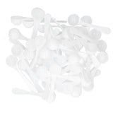 50PCS 5 ml Plastic Measuring Spoon Medicine Powder Fertilizer Scoop Gardening Supplies