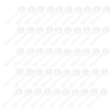50PCS 5 ml Plastic Measuring Spoon Medicine Powder Fertilizer Scoop Gardening Supplies - Rear View