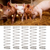 100PCS Pig Nipple Drinker Accessories Water Nozzle Spring for Poultry Animal Feeding