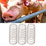 100PCS Pig Nipple Drinker Accessories Water Nozzle Spring for Poultry Animal Feeding