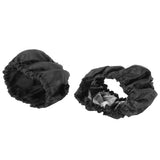 2Pcs Stroller Wheel Cover Oxford Cloth Dustproof Infant Pushchair Tire ProtectorFor Diameter 12‑16cm Small Wheel - Top-Down View