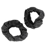 2Pcs Stroller Wheel Cover Oxford Cloth Dustproof Infant Pushchair Tire Protector(Pour une grande roue de 18 à 25 cm de diamètre ) - Front View