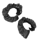 2Pcs Stroller Wheel Cover Oxford Cloth Dustproof Infant Pushchair Tire Protector(Pour une grande roue de 18 à 25 cm de diamètre )