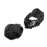 2Pcs Stroller Wheel Cover Oxford Cloth Dustproof Infant Pushchair Tire Protector(Pour une grande roue de 18 à 25 cm de diamètre ) - Rear View