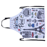 Multifunction Work Apron Adjustable Sleeveless Apron for Garden Cleaning Restaurant SuppliesStyle 7 - Front View