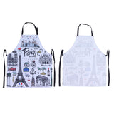 Multifunction Work Apron Adjustable Sleeveless Apron for Garden Cleaning Restaurant SuppliesStyle 7 - Top-Down View
