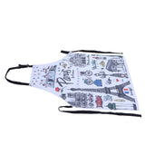 Multifunction Work Apron Adjustable Sleeveless Apron for Garden Cleaning Restaurant SuppliesStyle 7 - Extra Image