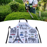 Multifunction Work Apron Adjustable Sleeveless Apron for Garden Cleaning Restaurant SuppliesStyle 7 - Extra Image