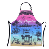 Multifunction Work Apron Adjustable Sleeveless Apron for Garden Cleaning Restaurant SuppliesStyle 8