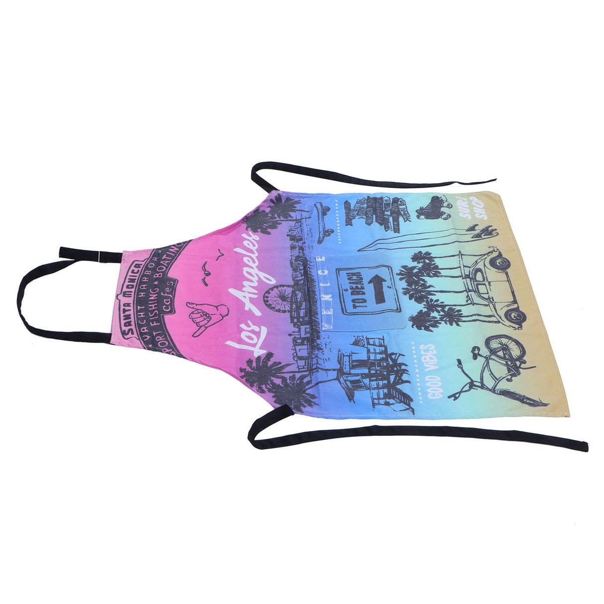 Multifunction Work Apron Adjustable Sleeveless Apron for Garden Cleaning Restaurant SuppliesStyle 8