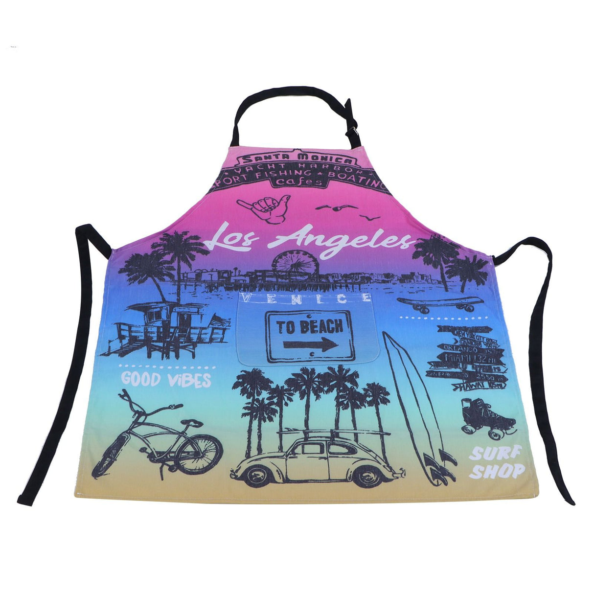 Multifunction Work Apron Adjustable Sleeveless Apron for Garden Cleaning Restaurant SuppliesStyle 8