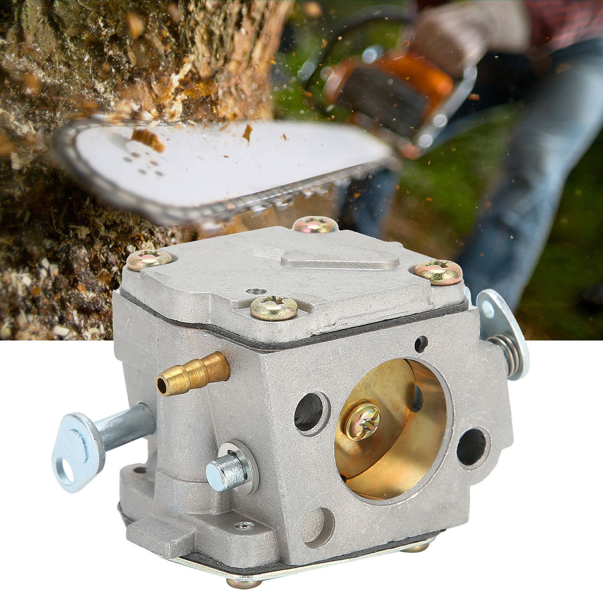 Aluminum Carburetor Chainsaw Accessory Parts Fit for Husqvarna 61 266 268 272/XP