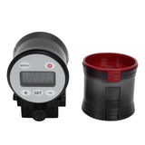 Automatic Fish Feeder Aquarium Fish Tank Timing Food Dispenser Feeding Device Tool - Side View