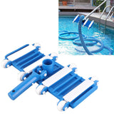 Swimming Pool Vacuum Head with Wheels Removable Adjustable Handle Cleaning Tools - Extra Image