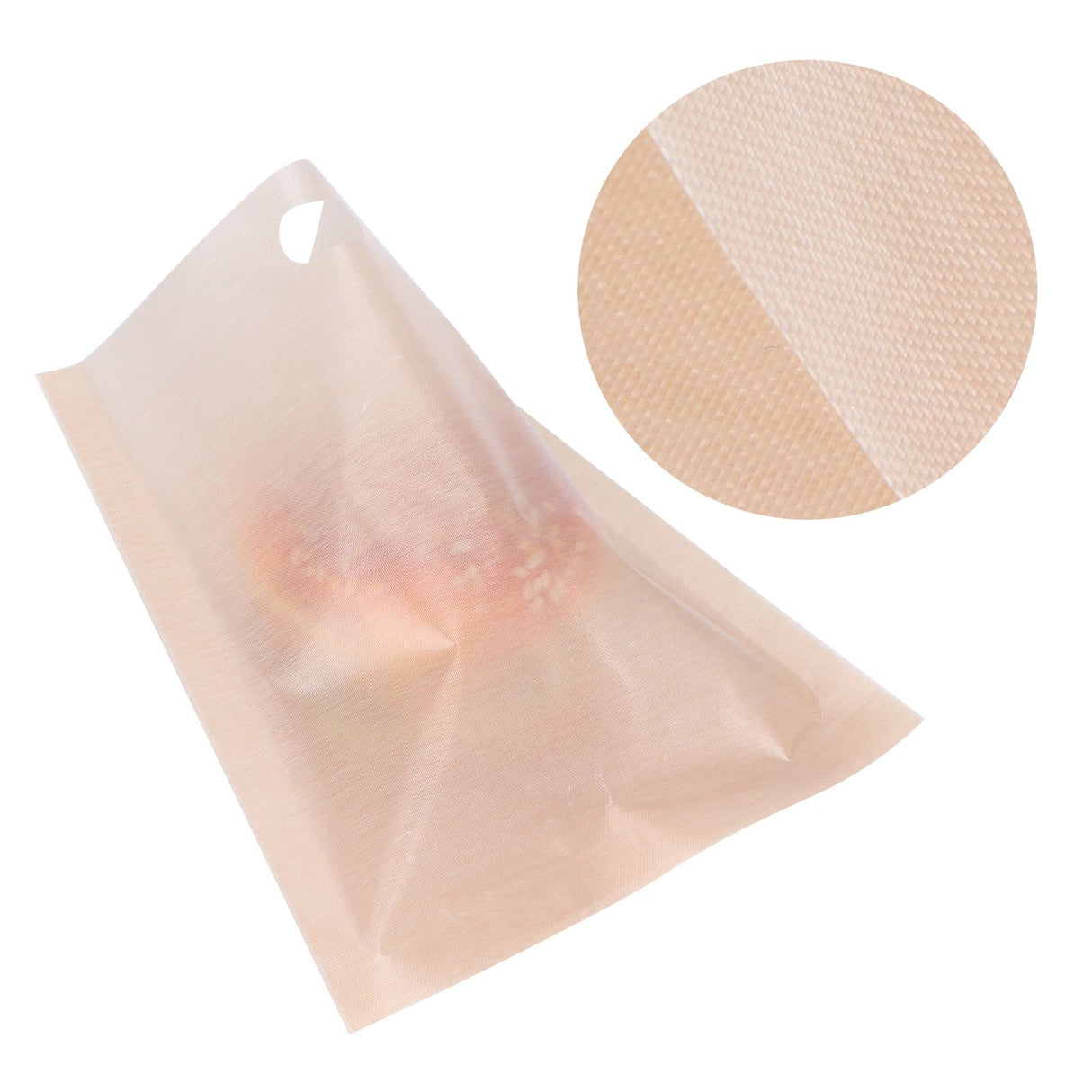 5Pcs NonStick Microwave Oven Toast Bag Food Grade Reusable Barbecue Bag for Barbecue Baking(16x18CM )