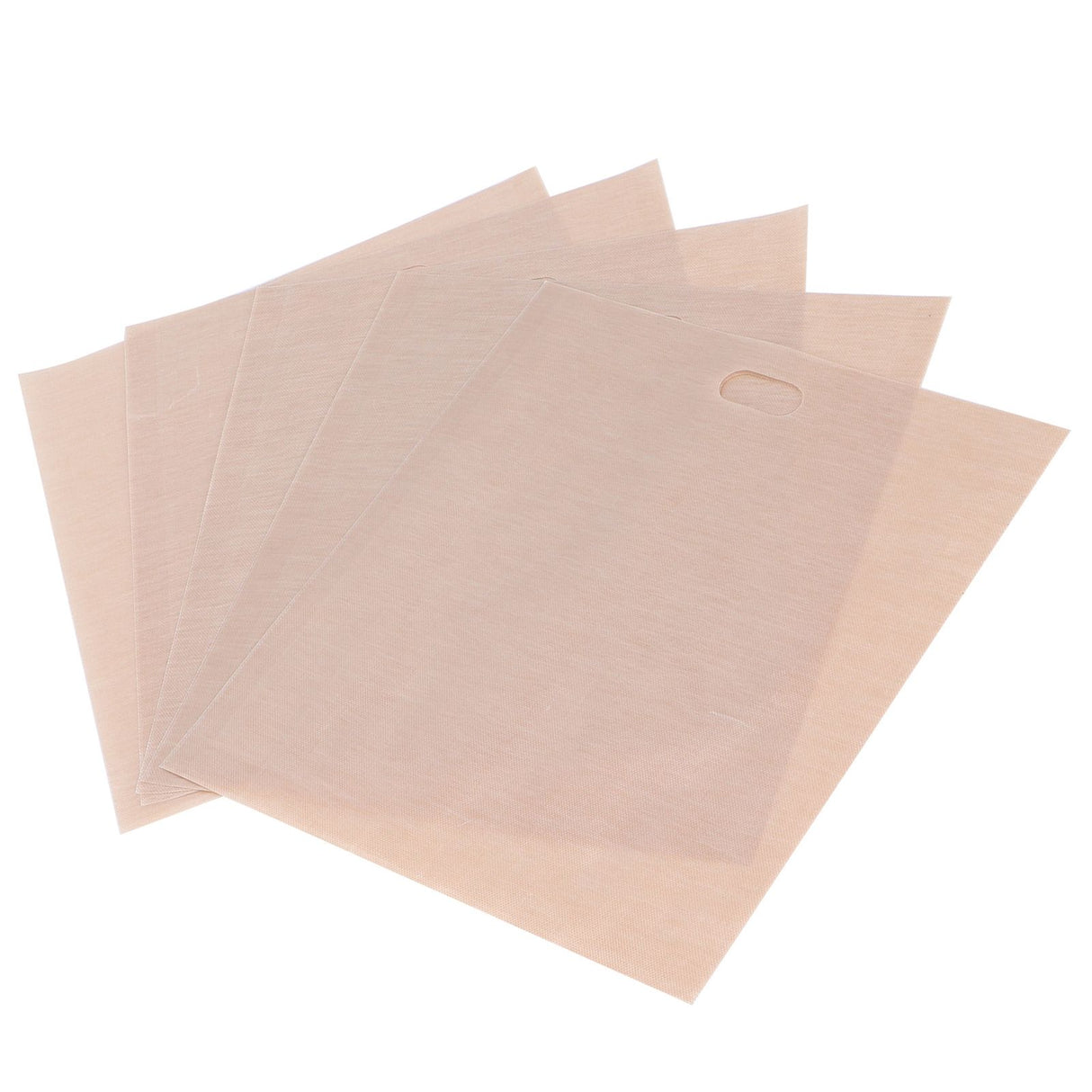 5Pcs NonStick Microwave Oven Toast Bag Food Grade Reusable Barbecue Bag for Barbecue Baking(17x19CM )