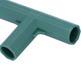 8Pcs T shape Connector DIY Plant Stake Joint Tee Adapter for 16mm Garden Plant Support