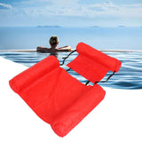 PVC Inflatable Foldable Floating Row Swimming Pool Water Hammock Lounger Chair for Summer
