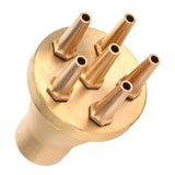 Fountain Sprayer G1in DN25 Female Thread Brass Landscape Sprinkler Spray Head for Garden Pond - Front View