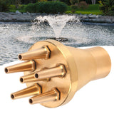 Fountain Sprayer G1in DN25 Female Thread Brass Landscape Sprinkler Spray Head for Garden Pond