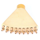 Brass Fountain Sprinkler G1in Female Thread Adjustable Scattering Landscape Sprayer