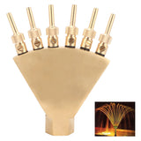 Fountain Sprinkler G1in Female Thread Scattering Fountain Spray Head Landscape Decoration