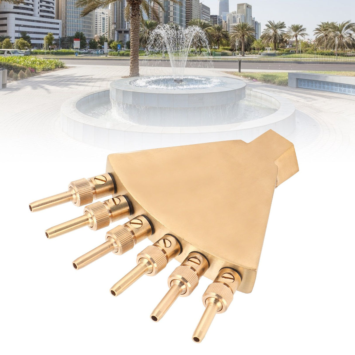 Fountain Sprinkler G1in Female Thread Scattering Fountain Spray Head Landscape Decoration