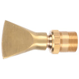 Brass Narrow Fan Jet Water Fountain Nozzle Spray Head Adjustable Pond Sprinkler(G1/2 Female Thread G3/4 Male Thread ) - Extra Image
