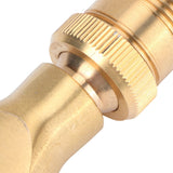 Brass Narrow Fan Jet Water Fountain Nozzle Spray Head Adjustable Pond Sprinkler(G1/2 Female Thread G3/4 Male Thread ) - Extra Image