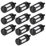 10Pcs Fuel Filter Fit for Stihl 0000‑350‑3502 FS38 FS46 FS55 FS55R FS55RC Chainsaw - Top-Down View