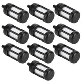 10Pcs Fuel Filter Fit for Stihl 0000‑350‑3502 FS38 FS46 FS55 FS55R FS55RC Chainsaw
