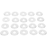 20PCS/Bag 304 Stainless Steel M6 Washers Gasket for Greenhouse Supplies Accessories - Top-Down View