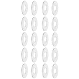 20PCS/Bag 304 Stainless Steel M6 Washers Gasket for Greenhouse Supplies Accessories - Close-Up Angle