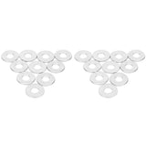 20PCS/Bag 304 Stainless Steel M6 Washers Gasket for Greenhouse Supplies Accessories - Extra Image