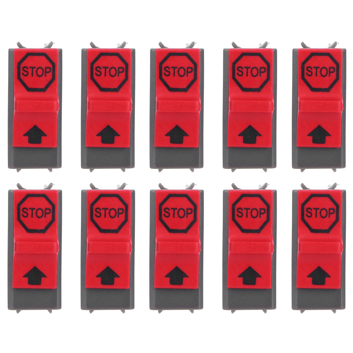 10Pcs On Off Stop Switch for Husqvarna 137 142 36 41 42 136 50 51 55 61 141 266 268 272 281 288