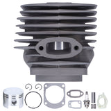 Cylinder Piston Gasket Kit Fit for Jonsered 630 630 Super Chainsaw 52mm Large Bore