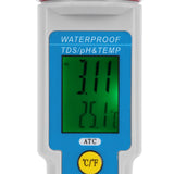 PH-986 3 in 1 Water Quality Tester PH/TDS/TEMP Test Pen Multifunctional Portable Meter