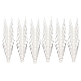 6Pcs Anti Bird Spike Stainless Steel Outdoor Birds Pigeons Repellent Tool Fence Wall Accessory