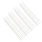 6Pcs Anti Bird Spike Stainless Steel Outdoor Birds Pigeons Repellent Tool Fence Wall Accessory - Rear View